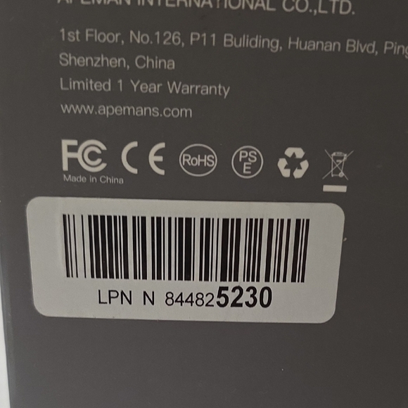 Apeman LC350 Digital LED Projector Set - Picture 5 of 5